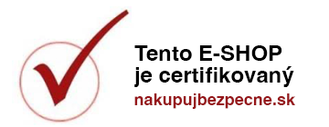Tento e-shop je certifikovaný - nakupujbezpecne.sk